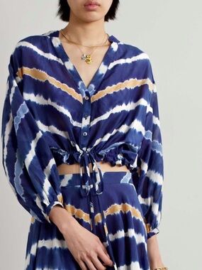 NWT Cara Cara Misha cropped tie dye top S